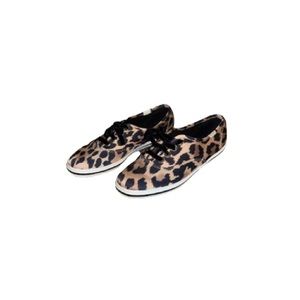Keds x Kate Spade Satin Leopard Print Sneakers - Women’s Size 5.5